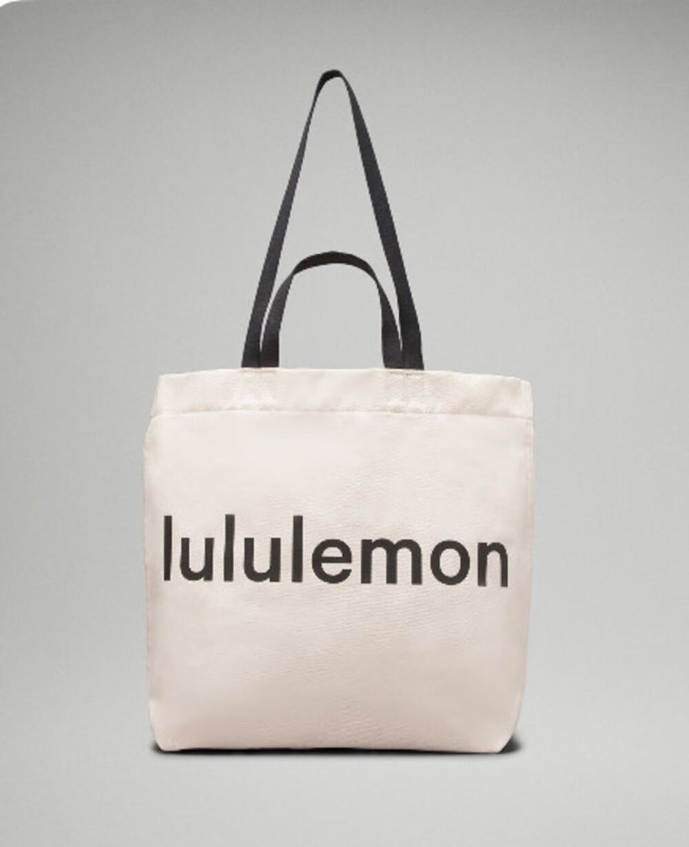Lululemon Double Handle Canvas Tote